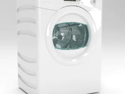 washing machine 3D model 6