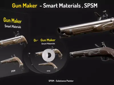 Gun Maker Smart Materials 3D model