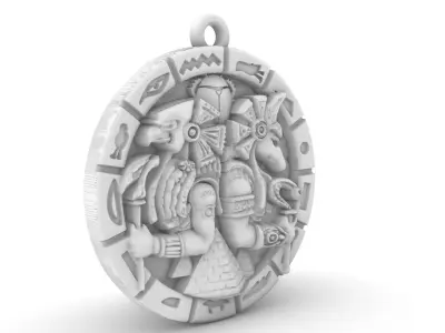 Anubis Pendant  3D print model