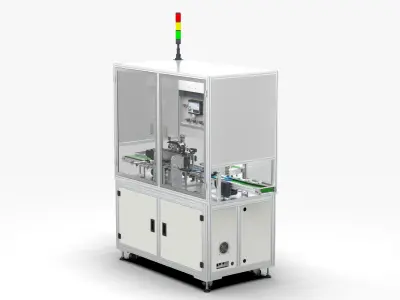 Automatic Soft Pack Battery Pack Measuring Machine 3D model