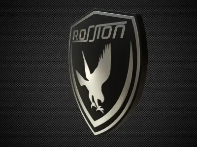 rossion logo 3D model