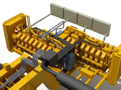 Belaz 75710 Mining Truck 3D model