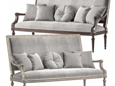 ebanista baladin sofa 3D model