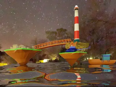 island 3D model