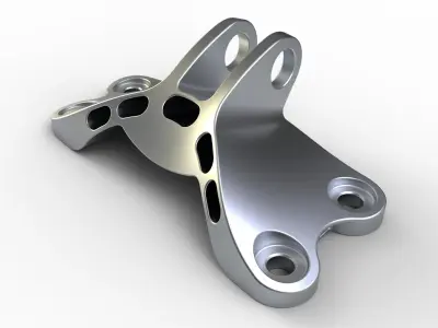 Ride II Bracket Free 3D model