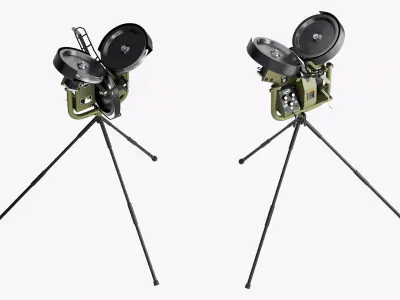 ATEC M3 Baseball Pitching Machine 3D model