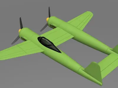 Junkers EF109 3D print model