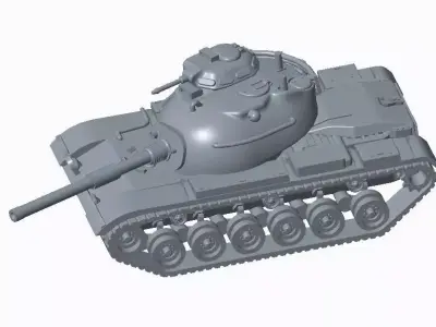 M60 Tank Free 3D print model