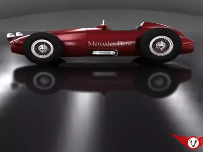 Mercedes Benz Free 3D model purchase