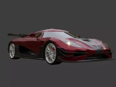 koenisegg one 3D model