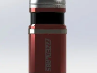 RUST 40MM HE GRENADE Free 3D print model