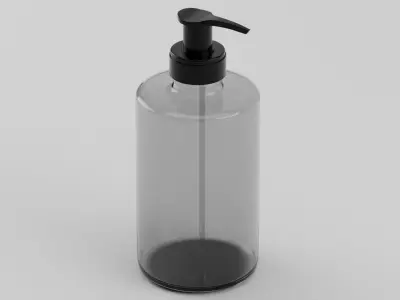Pump bottle 3D model purchase