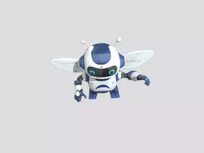 3D Robot Model 3D model purchase
