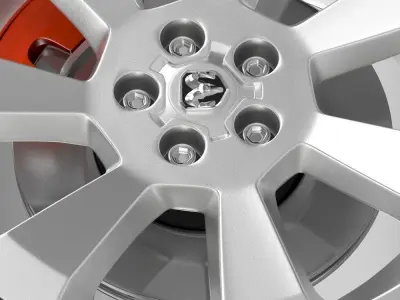 Ram Promaster City wheel 2015 3D model