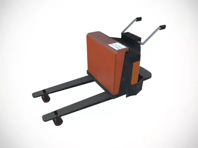 BOPT BATTERY OPERATED PALLET TRUCK for Wearhouse 3D model