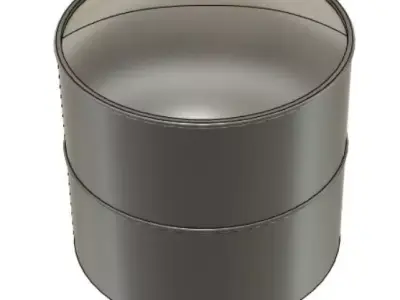 Large Fuel Storage Tank 3D print model