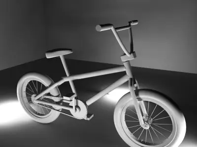 Cycle bmx bike - bmx bike 3D model