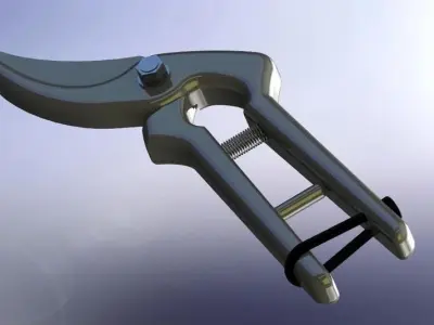 pruning shears Free 3D model