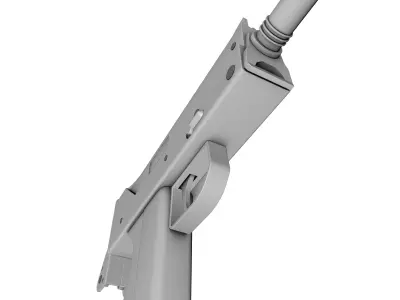 Gun 3D Model pistol 3D model