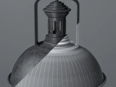 Industrial Lighting Set 2 3D model