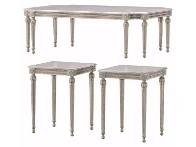 ebanista baladin coffee table 3D model