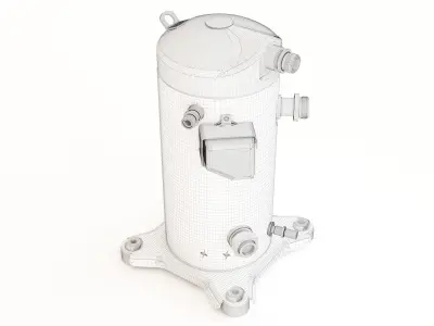 Copeland Scroll ZF06K4E TFD 3D model