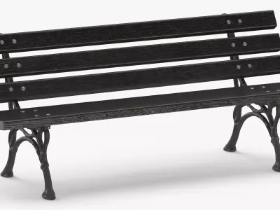 Bench 3D model
