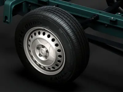 Freightliner Sprinter  2019 wheel 3D model