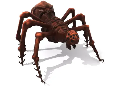 Organism 42-A Low-poly 3D model