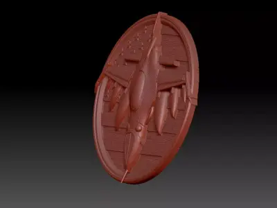 Plane 3D print model buy