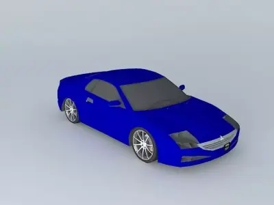  Modified 2001 Alpha Airstream 3.0 Free 3D model