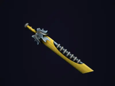 3D Models Sword full pack Low-poly 3D model