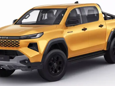 Toyota Hilux 2026 Rogue and Invincible 3D model