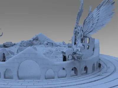 War Arena 3D model