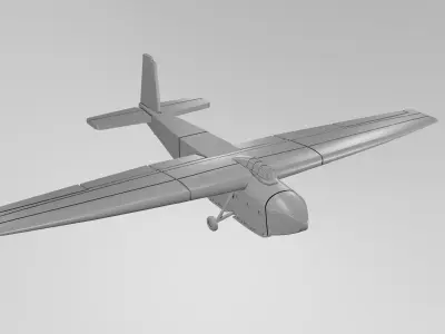 General Aircraft Hamilcar 3D print model