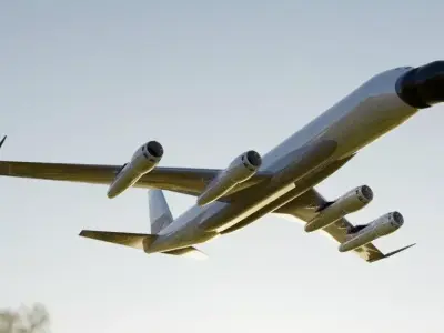 707 ELTA Style AEW Radar Plane - Custom 1950s Jetliner Low-poly 3D model