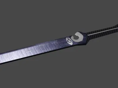  ancient sword  Low-poly 3D model