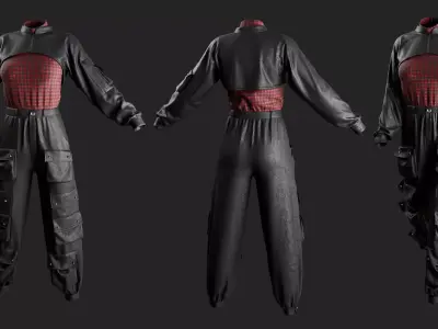 2 Tactical outfits vol05 3D model