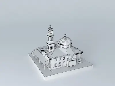 Church "St. Vlas" Free 3D model