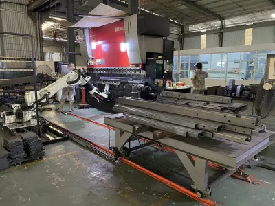 Bending machine table 3D model