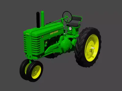John Deere Model A 3D model