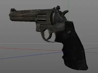 Revolver 3D model 20