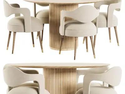 Dining Set 35 3D model