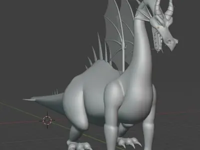 Maleficent Dragon Free 3D model