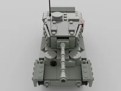 LEGO Cromwell Tank  3D model