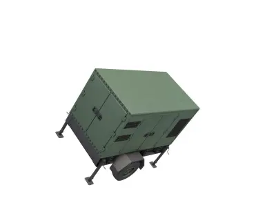 Military Generator 3D model by flower-3dart