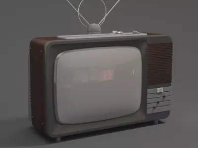 Old Tv 3D model