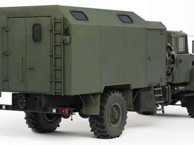 KrAZ 5233 1V26P-2 2018 3D model