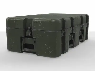 Military crate 34 3D model