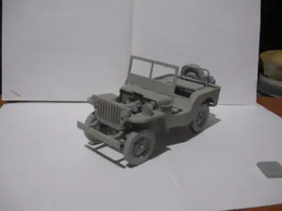 Willys MB 3D print model